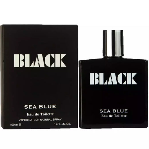 Perfume Masculino Black 100ml Importado Sea Blue Militar Camuflado