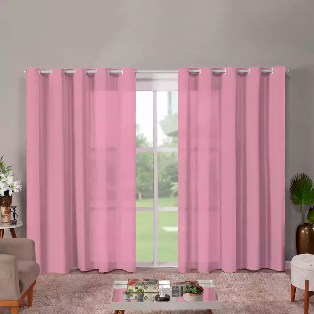Cortina Roma 3.00 L X 2.20 (Parede Inteira) (Decoração, Sala, Quarto, Escrit?