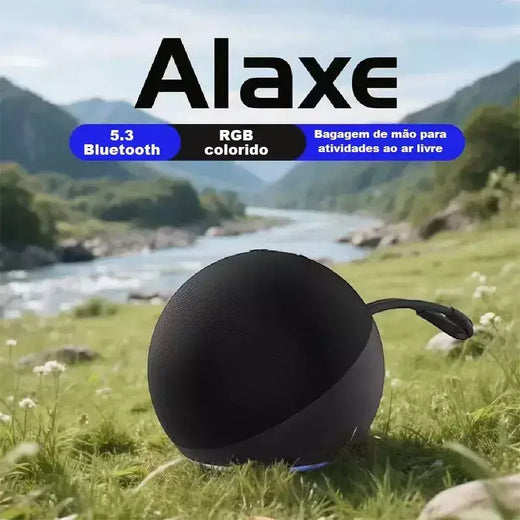 Caixa de Som ALAXE Echo Dot 5 Geração Bluetooth Sem Fio com Super Bass e Comando de Voz via App Inteligente ( Modelo Pequeno )