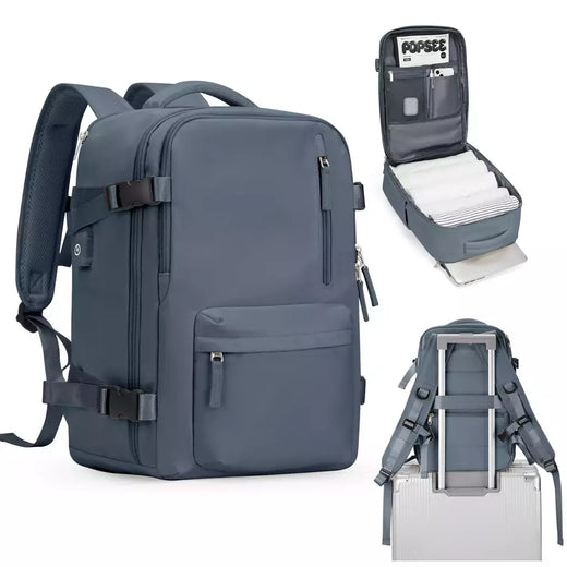 Bolsa para Laptop Resistente à Água para Mulheres, Mochila de Viagem de Cabine, Grande Capacidade, Easyjet, Ryanair, 45x36x20, 40x20