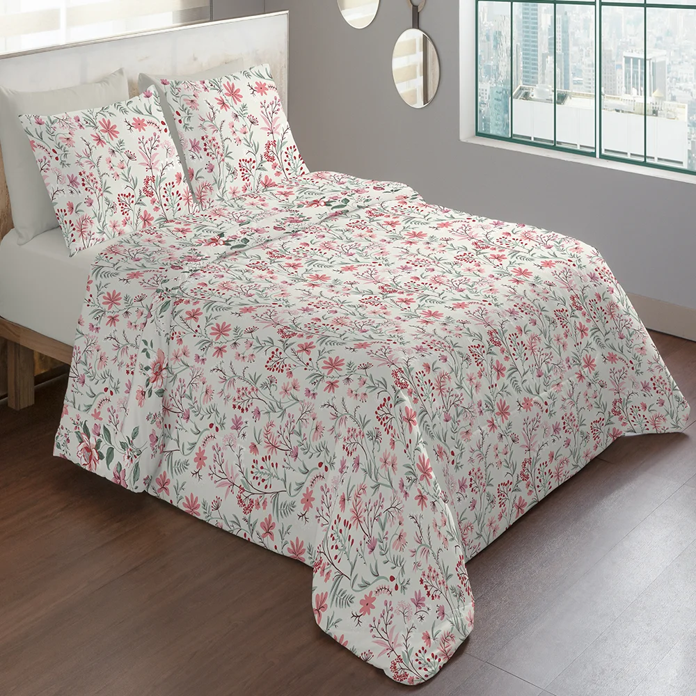 Jogo De Cama Lençol Queen 4 Peças 150 Fios Antialérgico Camesa - Emcompre