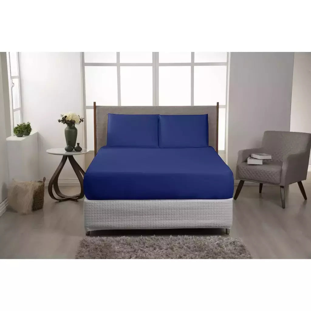 Lençol Avulso Casal Padrão Toque macio Com Elástico jogo de cama lençol