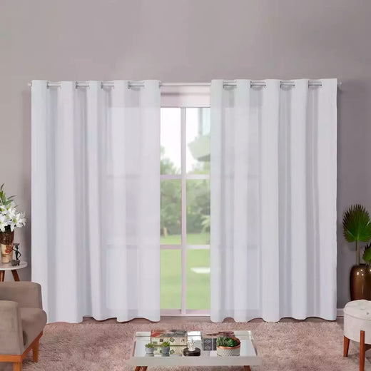 Cortina Roma 3.00 L X 2.20 (Parede Inteira) (Decoração, Sala, Quarto, Escrit?
