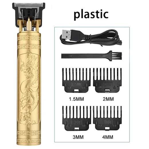 Elétrica sem fio cabelo Clipper, Profissional Barba Aparador, Beleza Kit, Tesoura Retro Bluetooth, Corte de cabelo