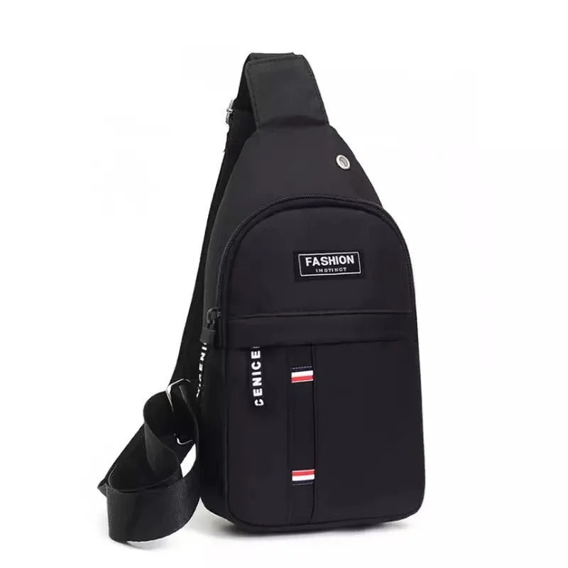 bolsa mensageiro masculina de grande capacidade marisa