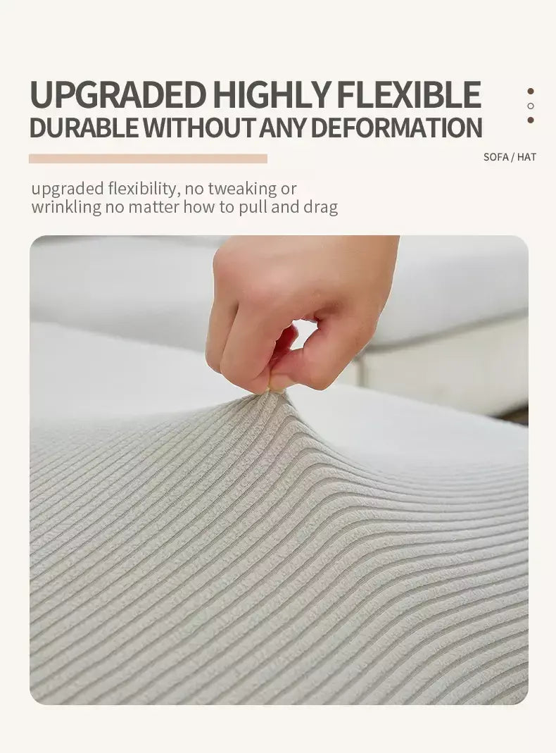 Quatro estações universais novos chapéus de sofá de cor sólida jacquard com tudo incluído capas de almofada de sofá antiderrapante respirável chapéus de sofá atacado