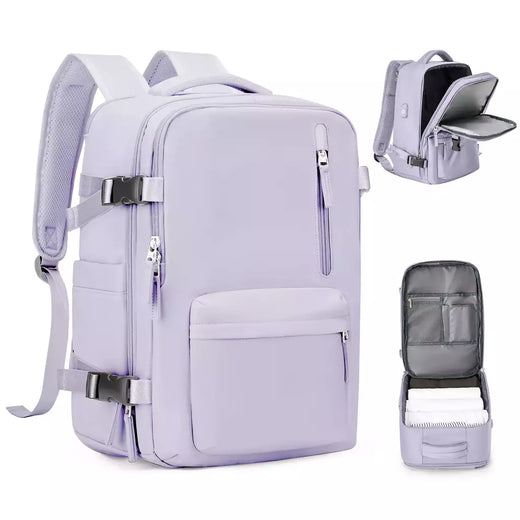 Bolsa para Laptop Resistente à Água para Mulheres, Mochila de Viagem de Cabine, Grande Capacidade, Easyjet, Ryanair, 45x36x20, 40x20