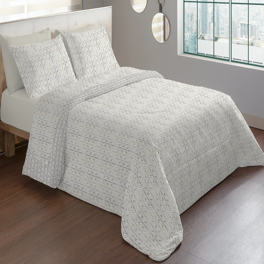 Jogo De Cama Lençol Queen 4 Peças 150 Fios Antialérgico Camesa - Emcompre