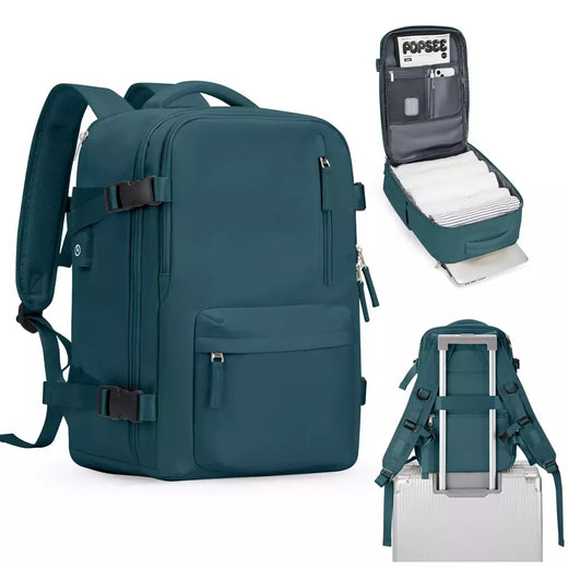 Bolsa para Laptop Resistente à Água para Mulheres, Mochila de Viagem de Cabine, Grande Capacidade, Easyjet, Ryanair, 45x36x20, 40x20