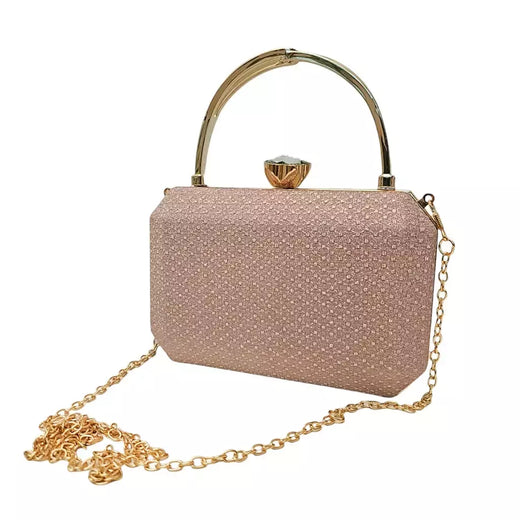 Bolsa Clutch Carteira de Festa Brilhosa Luxo Festa de Gala Casamento