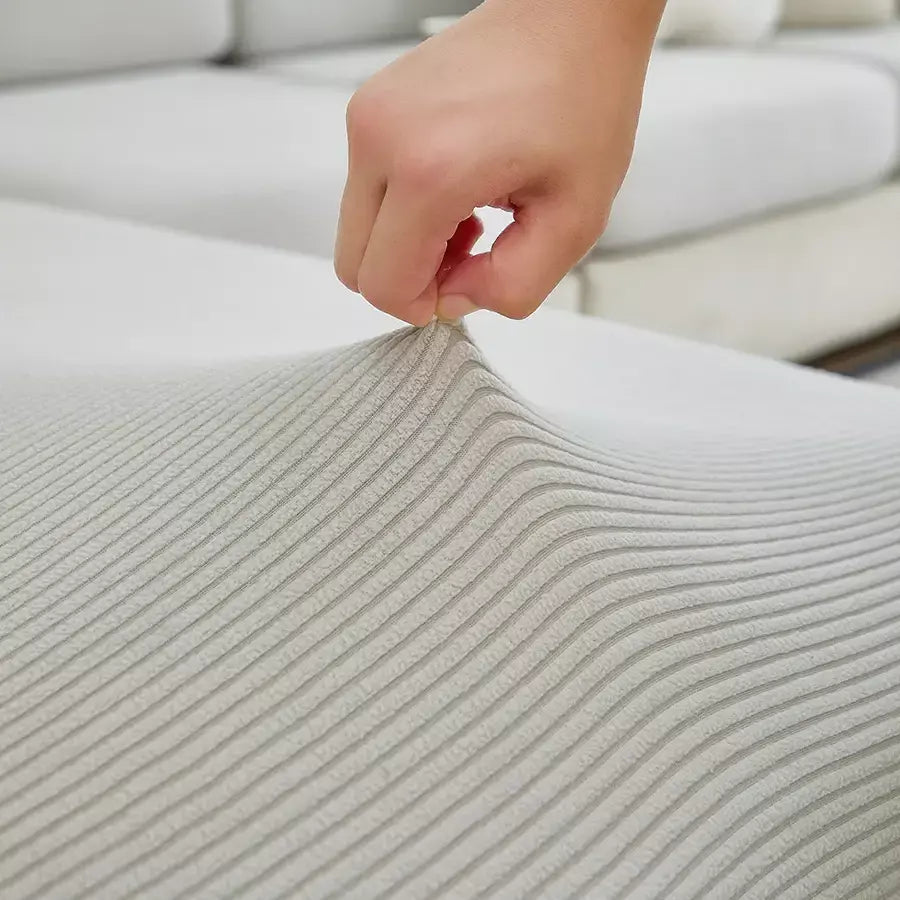 Quatro estações universais novos chapéus de sofá de cor sólida jacquard com tudo incluído capas de almofada de sofá antiderrapante respirável chapéus de sofá atacado