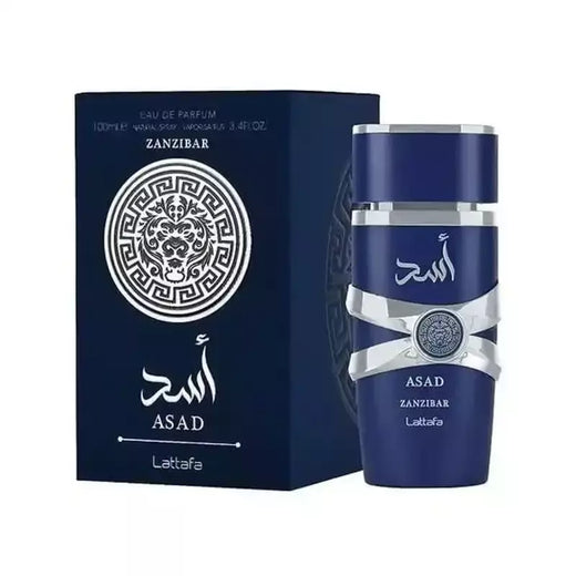 PERFUME MASCULINO ASAD ZANZIBAR LATTAFA EDP ORIGINAL
