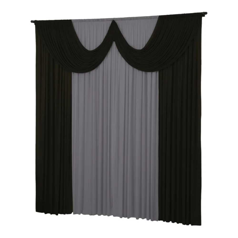 Cortina Paris 2,00x1,70m - Diversas Cores