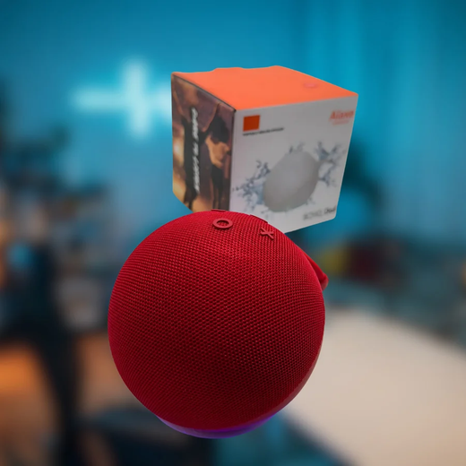 Caixa de Som ALAXE Echo Dot 5 Geração Bluetooth Sem Fio com Super Bass e Comando de Voz via App Inteligente ( Modelo Pequeno )