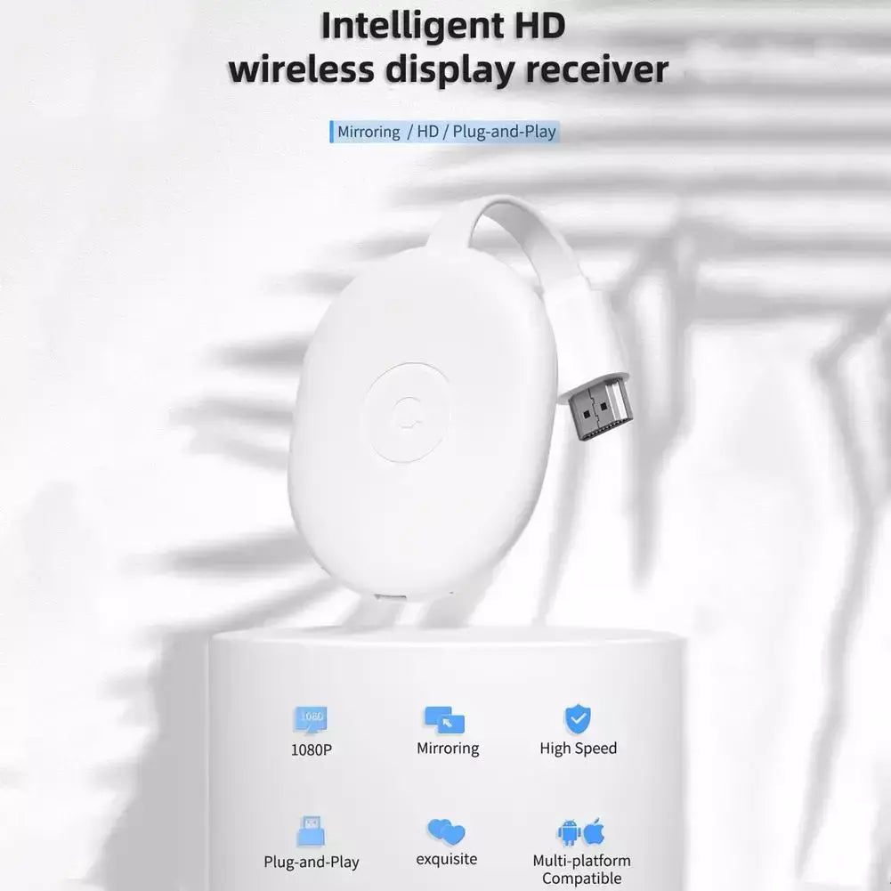 Mais novo receptor dongle de espelhamento de tela HD 4MAX WiFi para Google 2 3 6 Chrome Cast 2 TV Stick Video