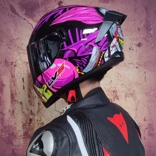 Capacetes de motocicleta para homem e mulher usar lente dupla locomotiva capacetes cascos para capacete da motocicleta
