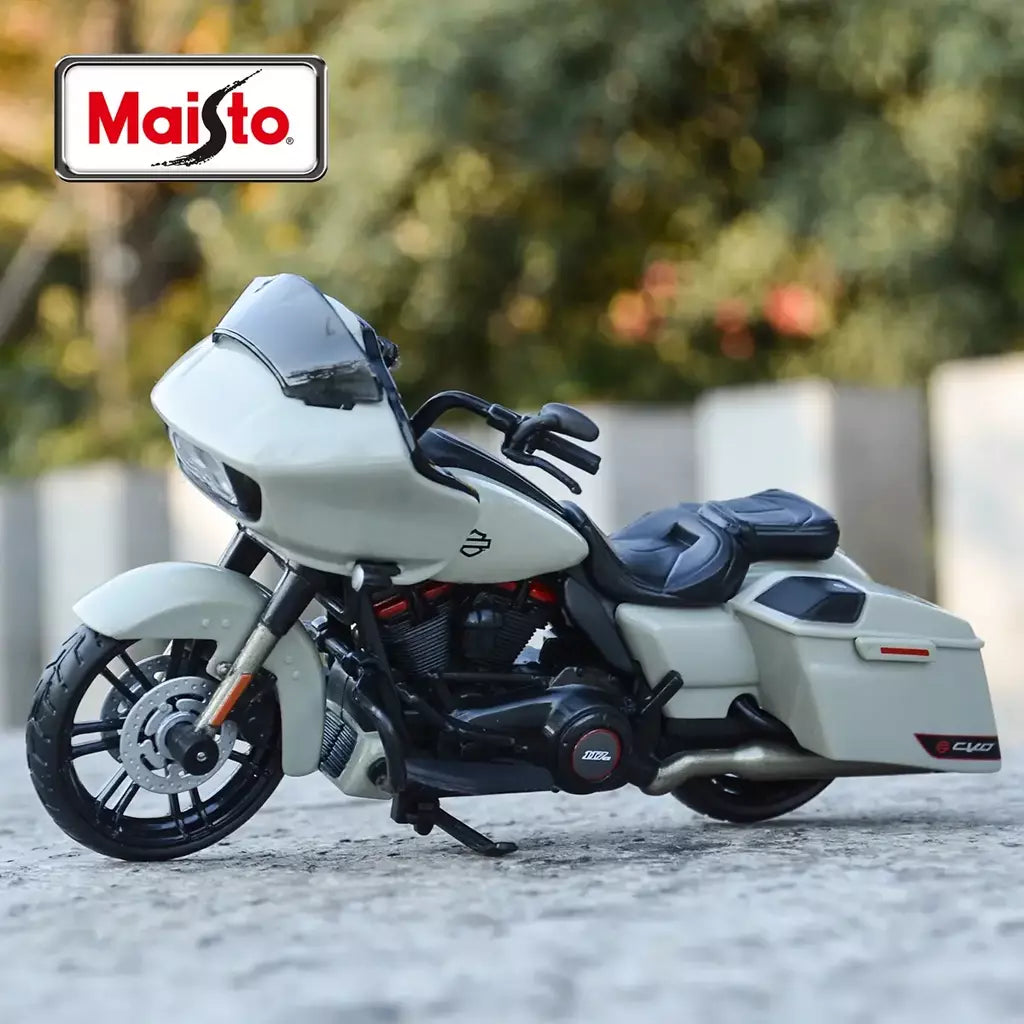 Maiisto Die Cast Motocicleta Modelo Brinquedos, Harley-Davidson 1999 FLSTS Heritage Softail Springer, Collectible Hobbies, Vermelho, 1:18, 1999