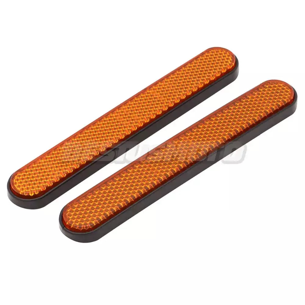 Adesivo refletor para garfo dianteiro de motocicleta, adesivo para pernas inferiores, aviso de segurança para harley dyna softail sportster 883 1200 fatboy