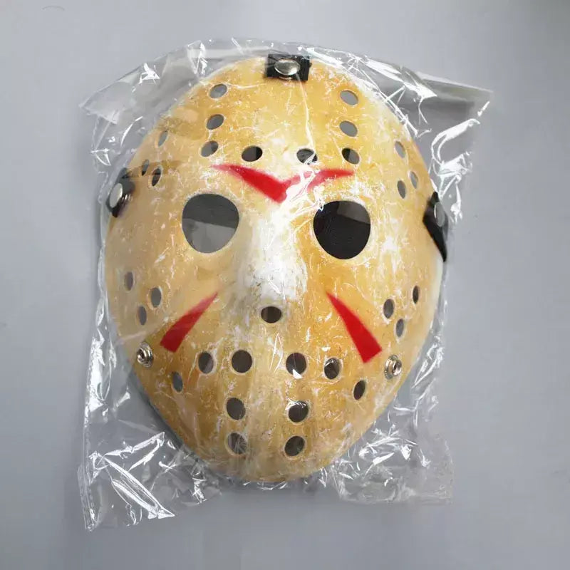 1 pçs/lote Black Friday NO.13 Jason Mask Voorhees Freddy hóquei festival festa Halloween masquerade (tamanho adulto) Máscaras 100 gramas