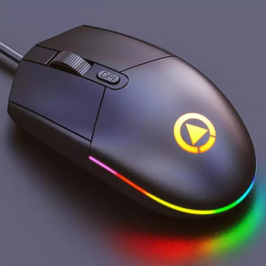 7 led backlight ergonômico wired gaming mouse usb computador óptico mouse gamer dpi ajustável ratos para computador portátil desktop