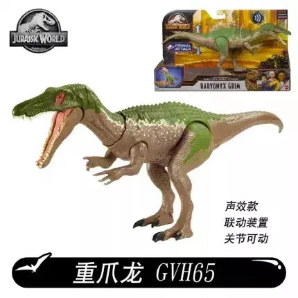 Original jurássico mundo dinossauros anime figura de ação indominus rex tyrannosaurus criança menino brinquedos para crianças presente aniversário mattel