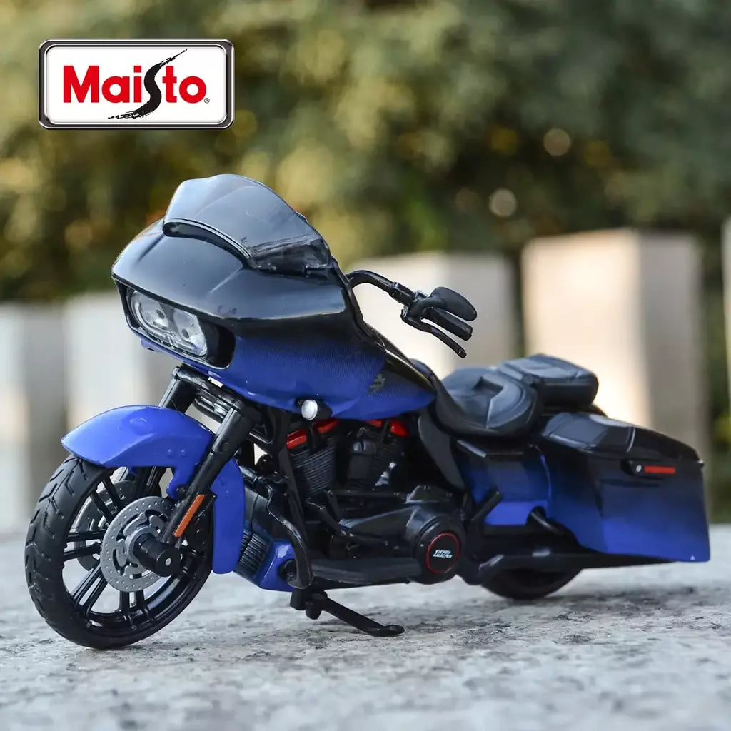 Maiisto Die Cast Motocicleta Modelo Brinquedos, Harley-Davidson 1999 FLSTS Heritage Softail Springer, Collectible Hobbies, Vermelho, 1:18, 1999