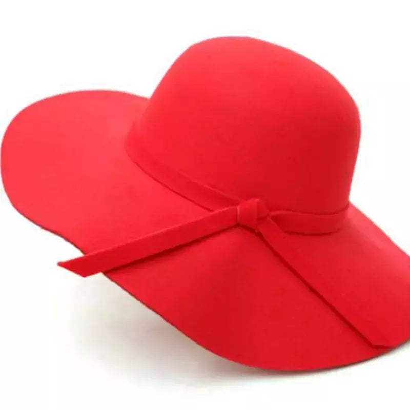 Wide Brim Fedora Chapéus para Mulheres e Homens, Felt Bowler, Hawkins, Ladies 'Trilby, Feminino, Jazz, Igreja, Padrinho, Sombrero Caps, Lã