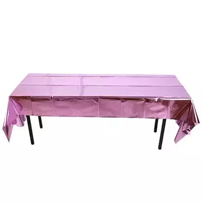 Folha De Brilho Impermeável Festa Rosa Ouro Toalha De Mesa Cobertura De Mesa De Aniversário Retangular Toalha De Mesa De Aniversário De Casamento