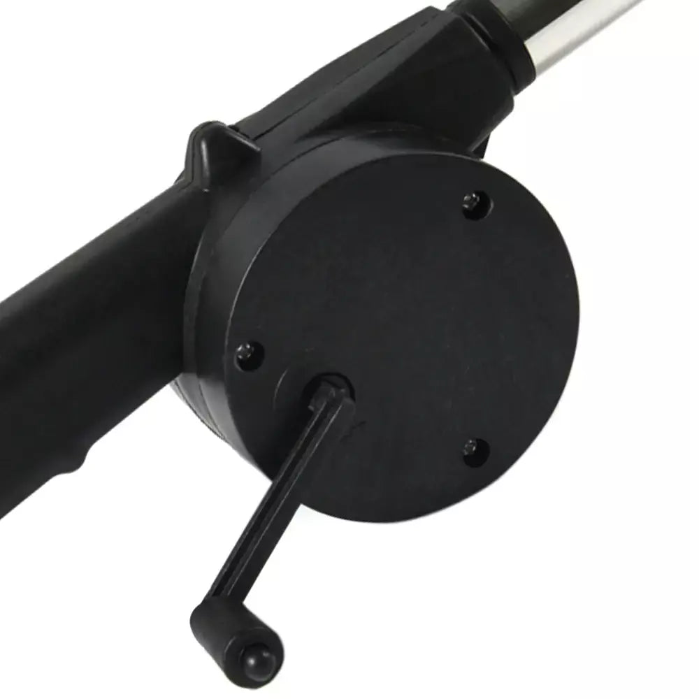 Ventilador de churrasco ao ar livre ventilador de ar de manivela portátil churrasqueira fogo fole ferramentas piquenique acampamento acessórios churrasco