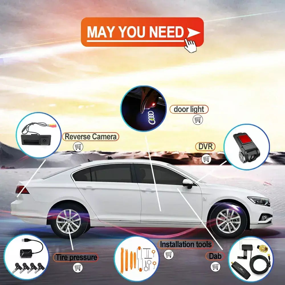 8 núcleos android 13 sistema multimídia estéreo do carro para audi a6 c7 a7 2012-2018 wifi 4g 8 + 128gb ram carplay ips tela de toque gps navi