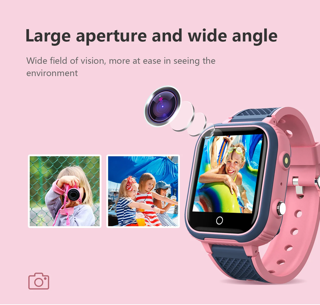 Lt21 4g relógio inteligente crianças gps wifi chamada de vídeo sos ip67 à prova dip67 água criança smartwatch câmera monitor rastreador localização telefone relógio