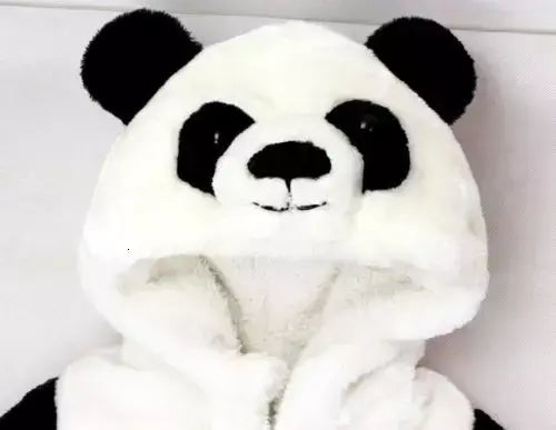 0-36 meses bebê recém-nascido manter quente inverno macacão geral panda animal com capuz macacão infantil menino e menina hallowe cosplay pijamas