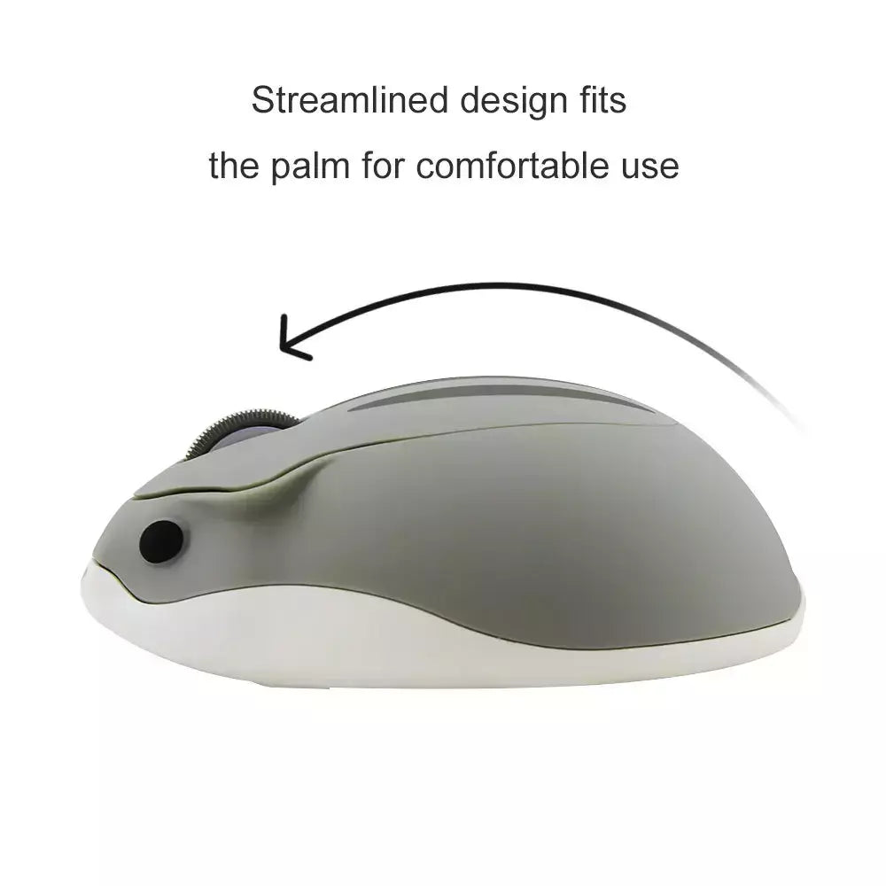 Cute Wireless Hamster Projetado Mouse, 2.4G, Criativo Ergonômico, USB Optical, 1200 DPI, Mini Ratos, Presentes para Crianças, PC, Laptop