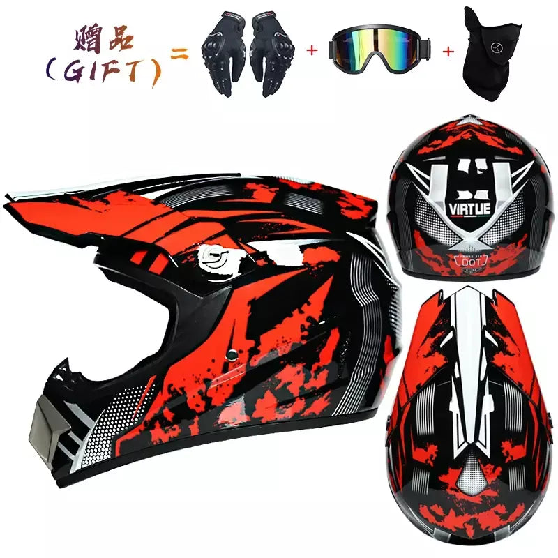 Capacete de segurança para motocross, casco para motocross, bicicleta, downhill, atv, cross, criança, motocicleta, dot abs, 1kg, unissex