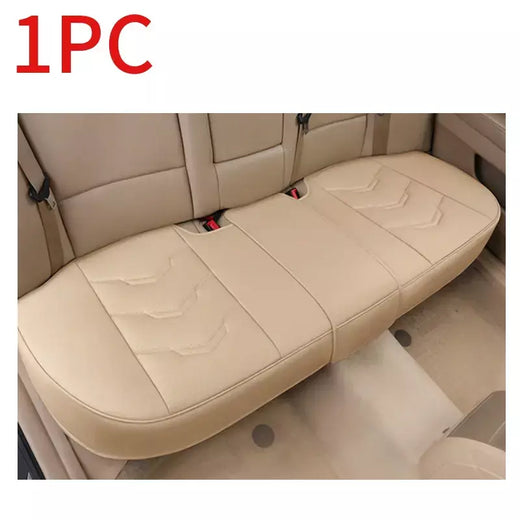 Seametal capa de assento de carro de luxo couro do plutônio capas de almofada de assento universal auto interior assentos proteção almofada esteira quatro estações