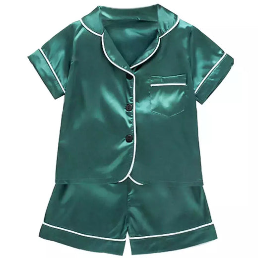 Pijama de manga comprida para meninos e meninas, roupa de casa confortável, calças de seda novas, primavera e outono, 0-4 anos