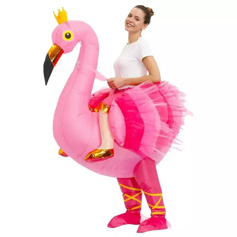 Anime quente dinossauro inflável traje festa trajes da mascote terno disfraz cosplay trajes de halloween para adultos crianças vestido