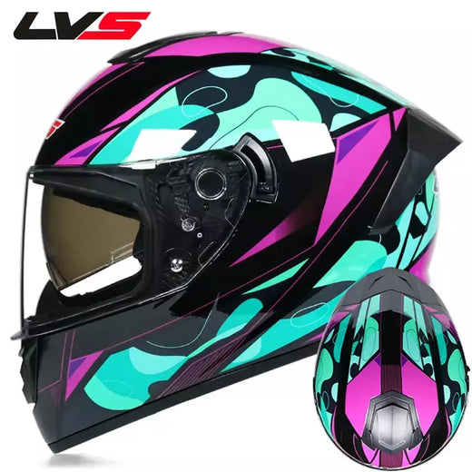 Capacetes de motocicleta para homem e mulher usar lente dupla locomotiva capacetes cascos para capacete da motocicleta