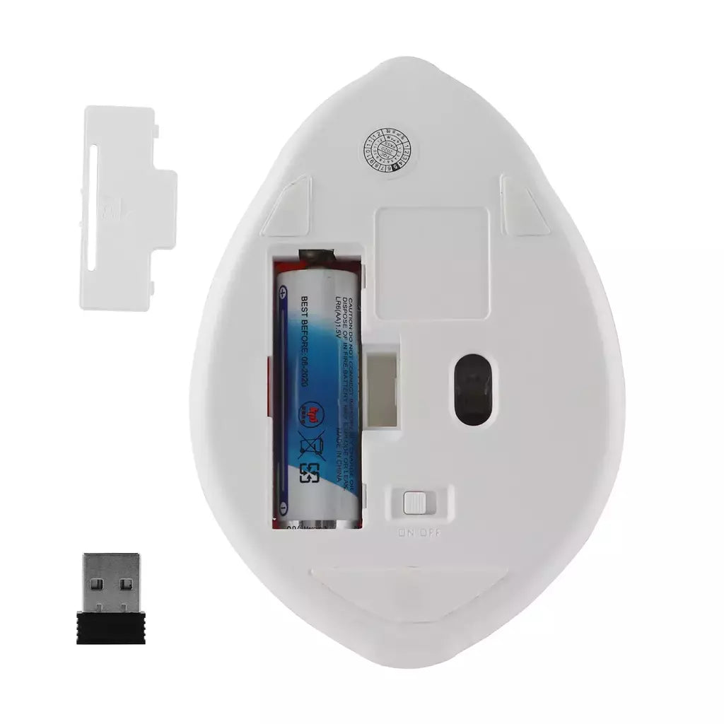 Cute Wireless Hamster Projetado Mouse, 2.4G, Criativo Ergonômico, USB Optical, 1200 DPI, Mini Ratos, Presentes para Crianças, PC, Laptop
