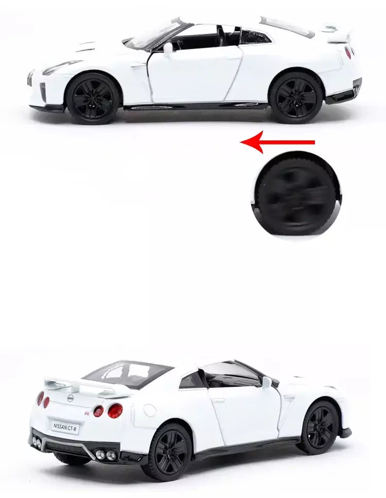 1:32 nissan gtr GT-R r35 r34 supercar liga modelo de carro diecasts & veículos de brinquedo carros de brinquedo brinquedos do miúdo para crianças presentes menino brinquedo