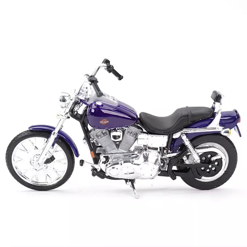 Maiisto Harley Davidson FXDWG Dyna Die Cast Veículos, Hobbies Colecionáveis, Brinquedos Modelo de Motocicleta, Deslizar, 2001, 1:18