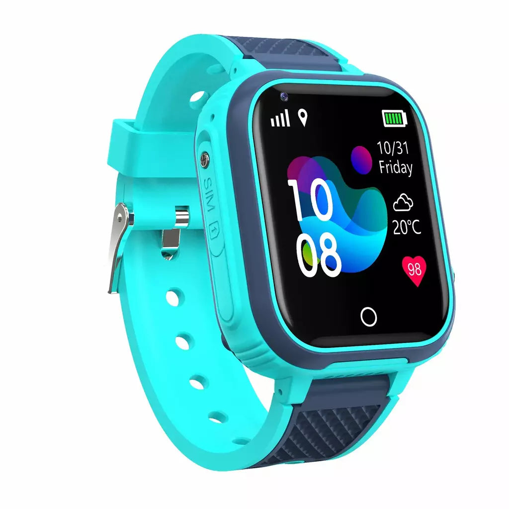 Lt21 4g relógio inteligente crianças gps wifi chamada de vídeo sos ip67 à prova dip67 água criança smartwatch câmera monitor rastreador localização telefone relógio
