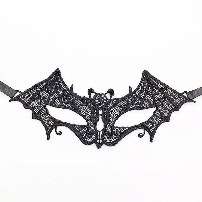 Máscara de renda sexy feminina, máscara para festa de halloween, bola mascarada, cosplay, trajes venezianos, carnaval, meia máscara facial
