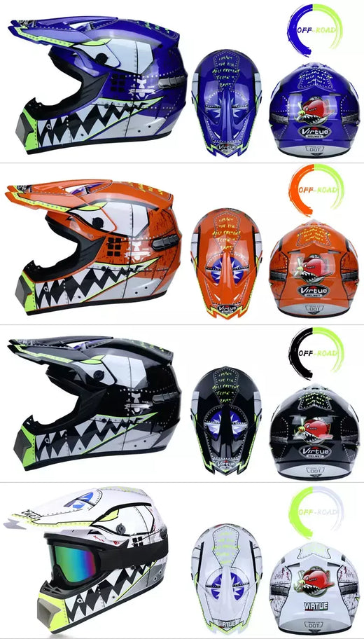 Capacete infantil off-road para motocicleta, cross bike am dh, motocross