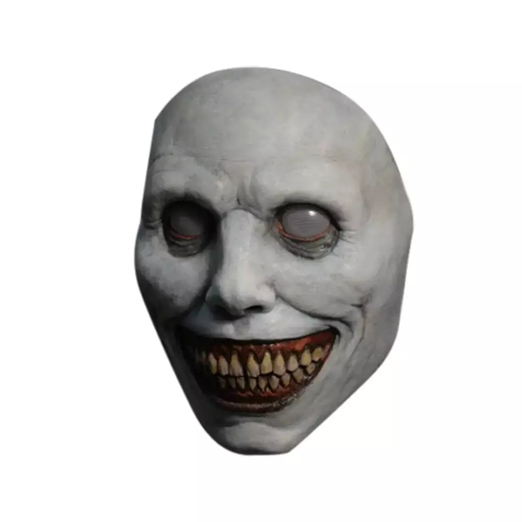 Assustador máscara de halloween demônios sorridentes máscaras faciais de terror o mal cosplay adereços festa masquerade máscara de halloween acessório de roupas
