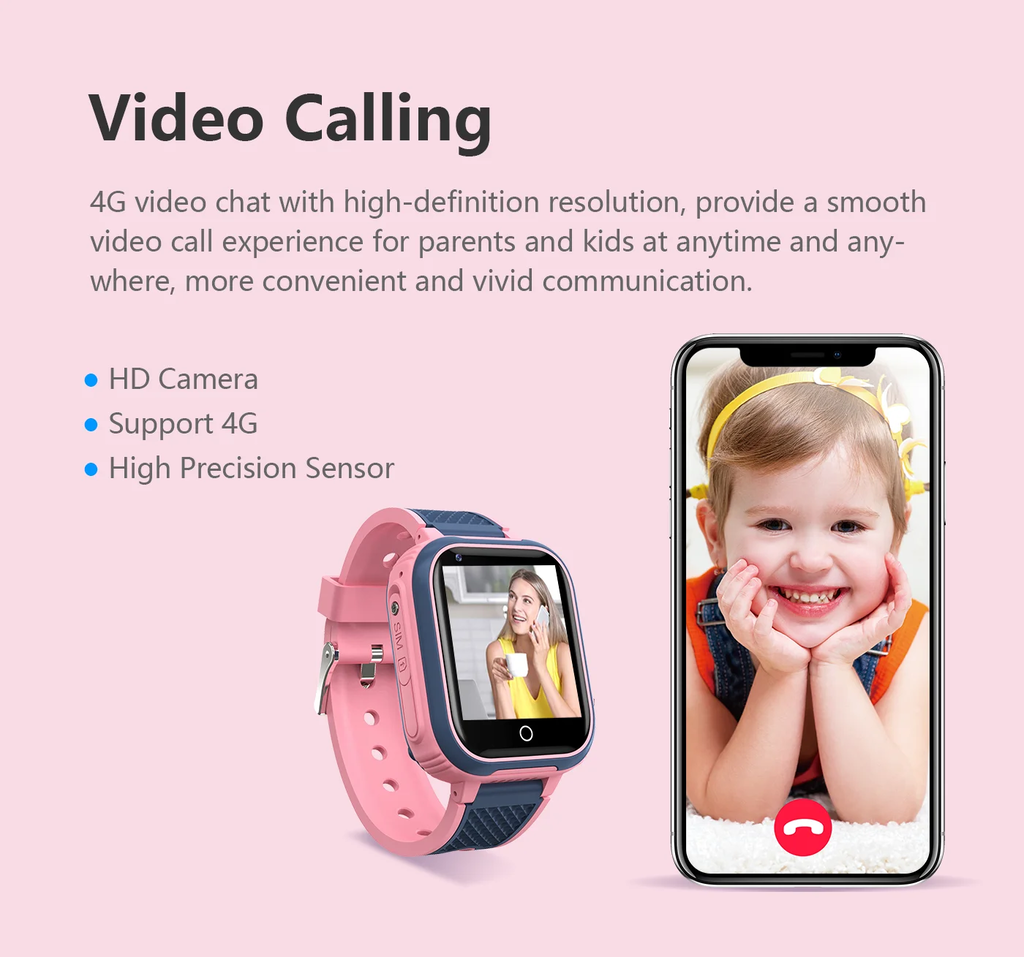 Lt21 4g relógio inteligente crianças gps wifi chamada de vídeo sos ip67 à prova dip67 água criança smartwatch câmera monitor rastreador localização telefone relógio