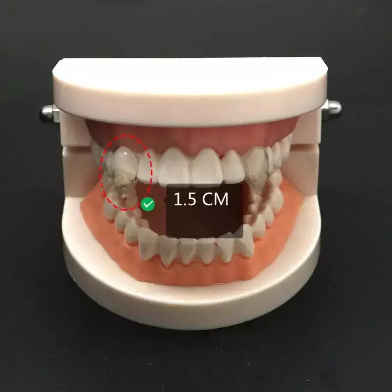 1 par de dentes de vampiro, presas, adereços para dentaduras, fantasia de halloween, dentes falsos, cola sólida, adesivo para dentadura, decoração de festa de halloween