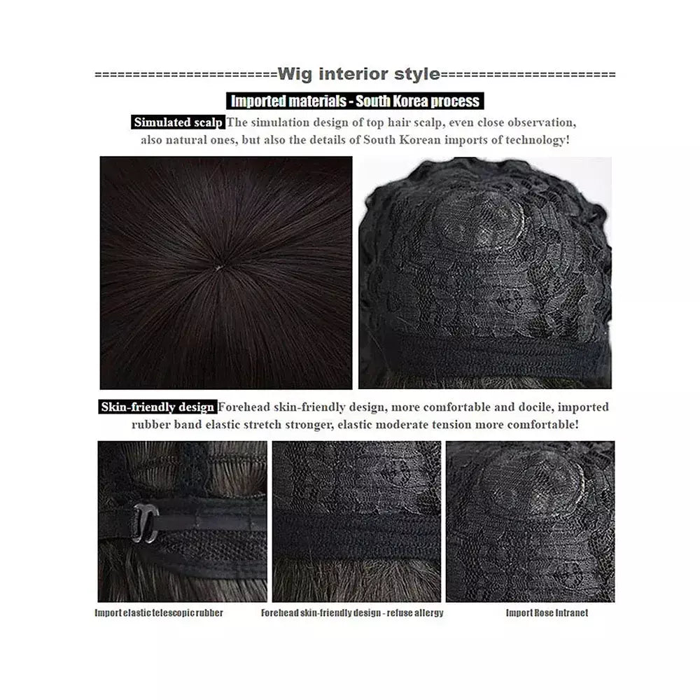 Hsiu 80cm longo staight rabo de cavalo clipe peruca cosplay fibra de alta temperatura perucas sintéticas anime festa rabo de cavalo perucas 14 cores