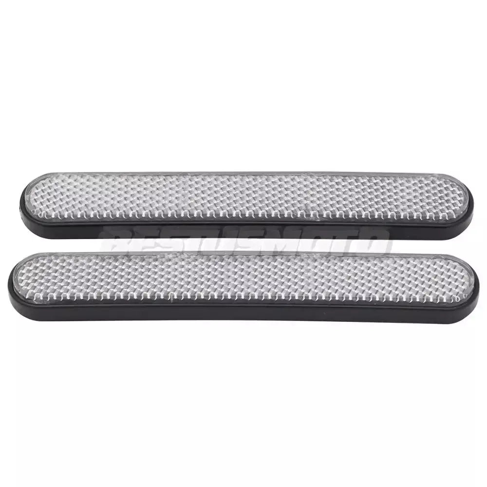 Adesivo refletor para garfo dianteiro de motocicleta, adesivo para pernas inferiores, aviso de segurança para harley dyna softail sportster 883 1200 fatboy