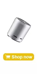 EWA A106 Pro Mini alto-falante Bluetooth com radiador de graves personalizado, IPX7 à prova d'água, alto-falantes super portáteis, estojo de viagem embalado